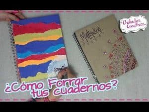 Como Forrar Una Libreta Con Creatividad DonComo