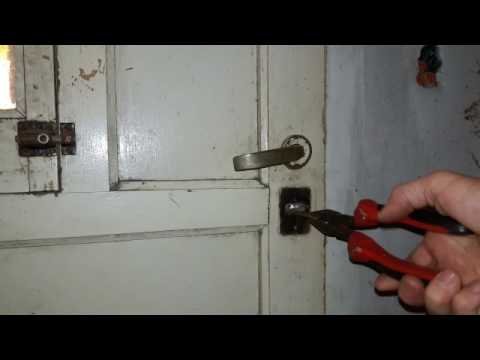 Como Abrir Una Cerradura Trabada