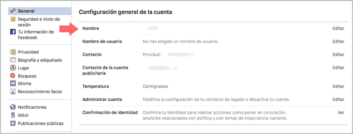 Como Cambiar El Url De Mi Facebook