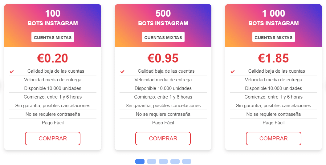 Como Comprar Bots en Instagram