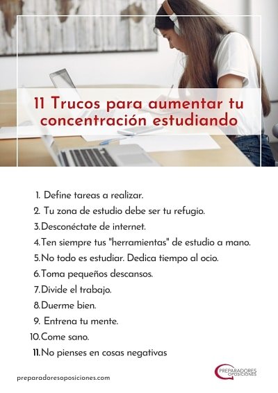 Como Concentrarse en La Tarea