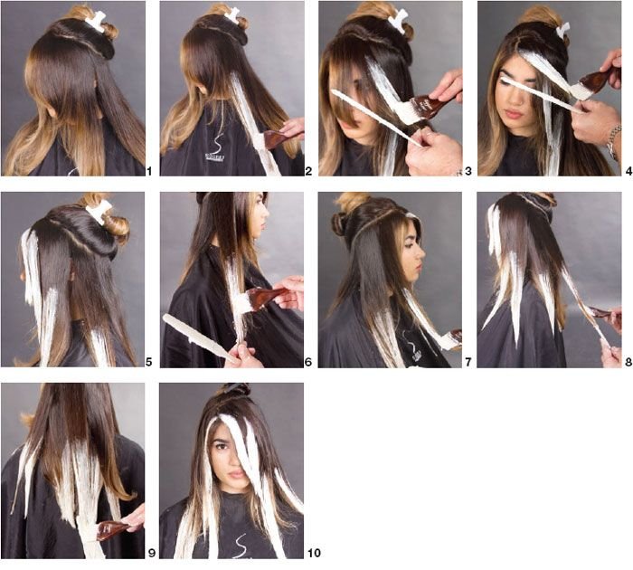 Como Decolorar Las Puntas Del Cabello en Casa