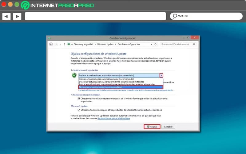 Como Desactivar Las Actualizaciones De Windows 8