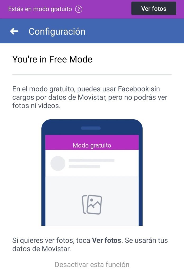 Como Desactivar Modo Texto en Facebook