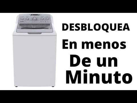 Como Desbloquear Una Lavadora Mabe Digital