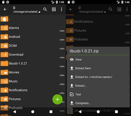 Como Descomprimir Un Archivo en Android Como Descomprimir Un Archivo en Android