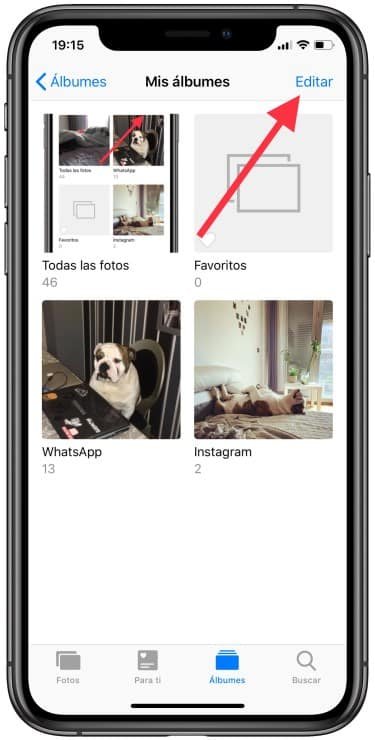 Como Eliminar Un Album en Iphone
