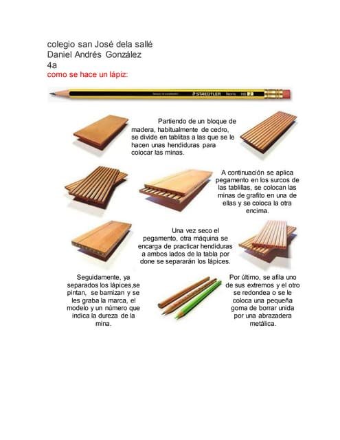 Como Hacen Los Lapices