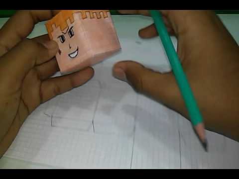 Como Hacer Muñecos De Papel en 3d
