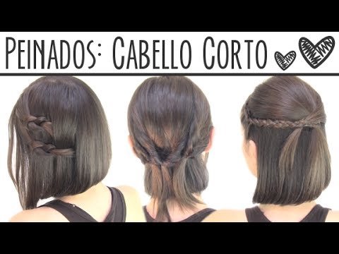 Como Hacer Peinados Para Cabello Corto