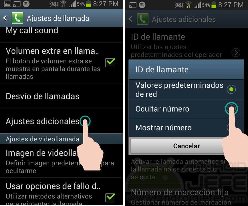 Como Hacer Que Tu Numero Salga Privado