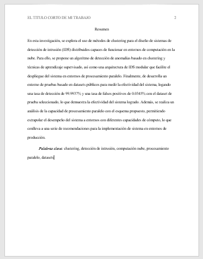 Como Hacer Un Resumen en Formato Apa