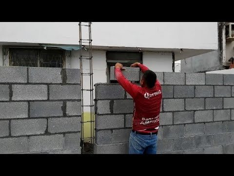 Como Hacer Una Barda De Block Paso a Paso