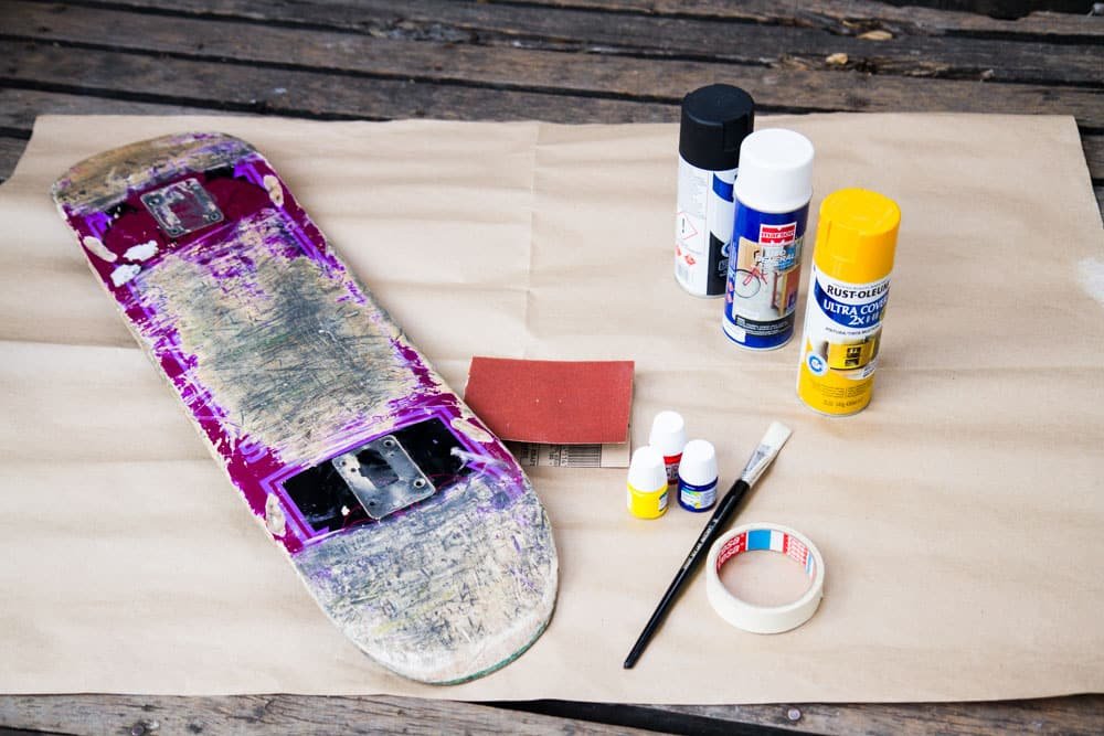 Como Pintar Una Patineta