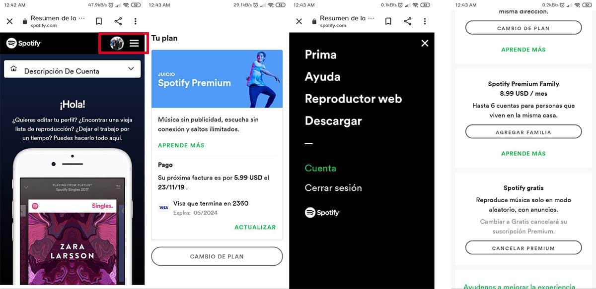 Como Puedo Cancelar Spotify