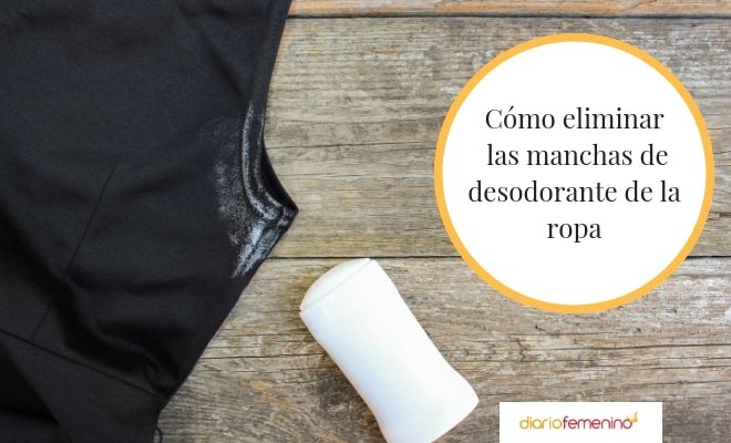 Como Quitar Manchas De Desodorante en Ropa Negra Rápido