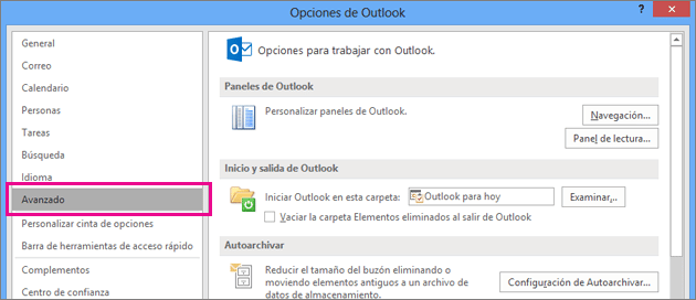 Como Respaldar Outlook 2010