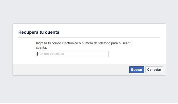 Como Restablecer Facebook