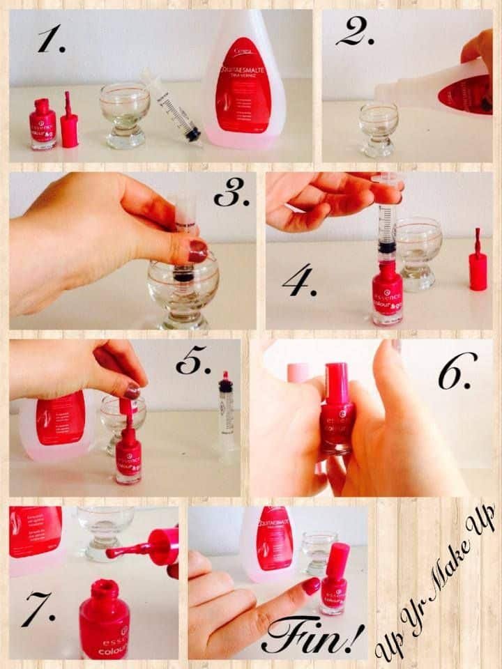 Como Revivir Un Esmalte De Uñas