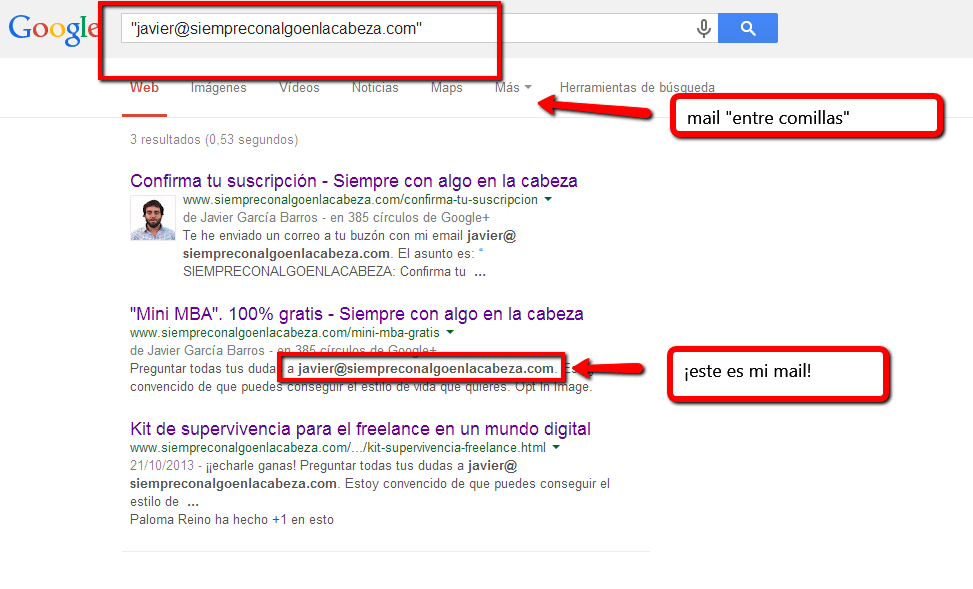 Como Saber El Correo Electronico De Alguien