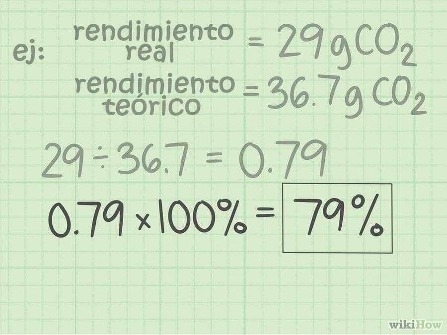 Como Sacar El Porcentaje De Rendimiento