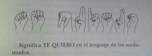 Como Se Dice Te Amo en Lenguaje De Señas Mexicano