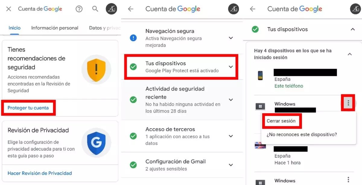 Cerrar sesión en Gmail en todos mis dispositivos: Guía paso a paso