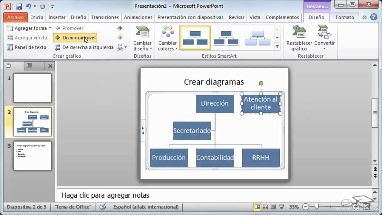 Cómo insertar diagramas en PowerPoint: Paso a paso