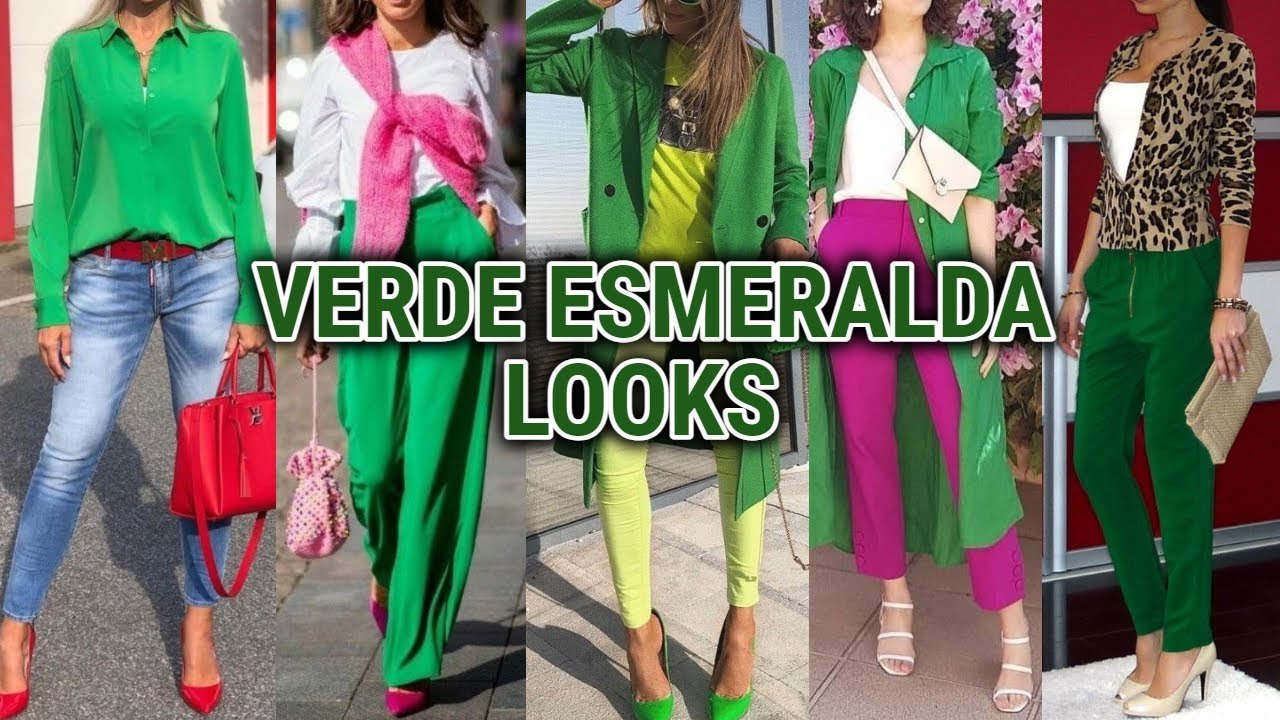 Consejos para combinar el verde en tu outfit