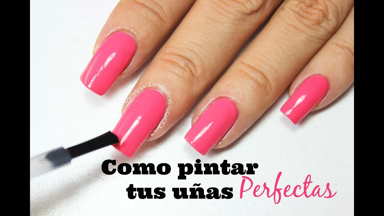 Consejos para pintar tus uñas de manera perfecta