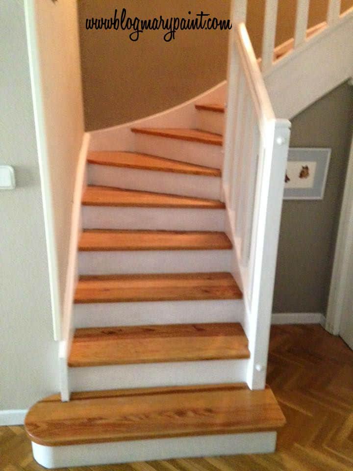 Consejos para pintar una escalera de madera en casa