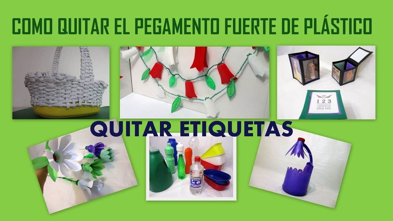 Consejos para Quitar Pegamento de Calcomanías en Plástico