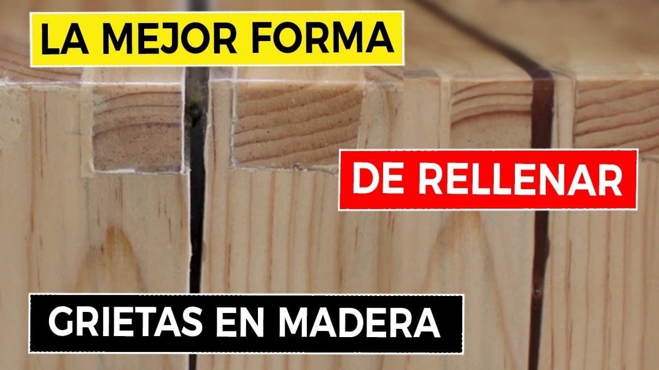 Consejos Para Rellenar Huecos en Madera