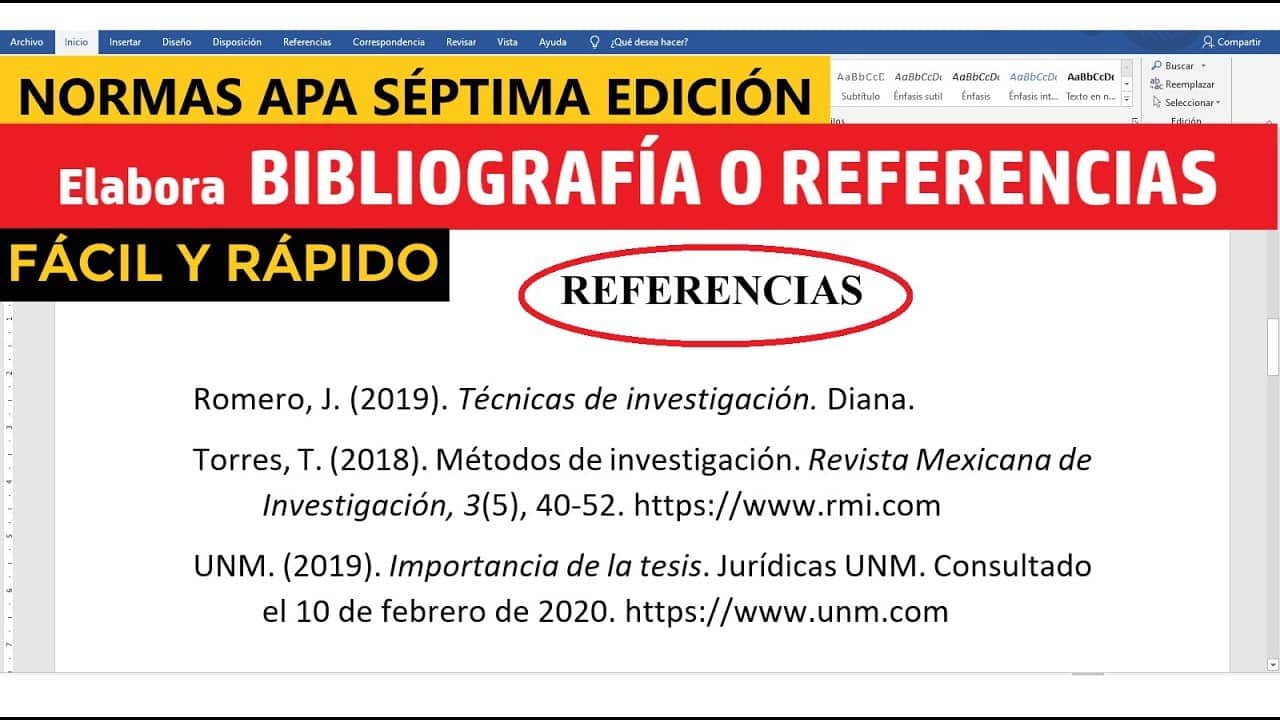 Formato correcto de bibliografías: Guía paso a paso