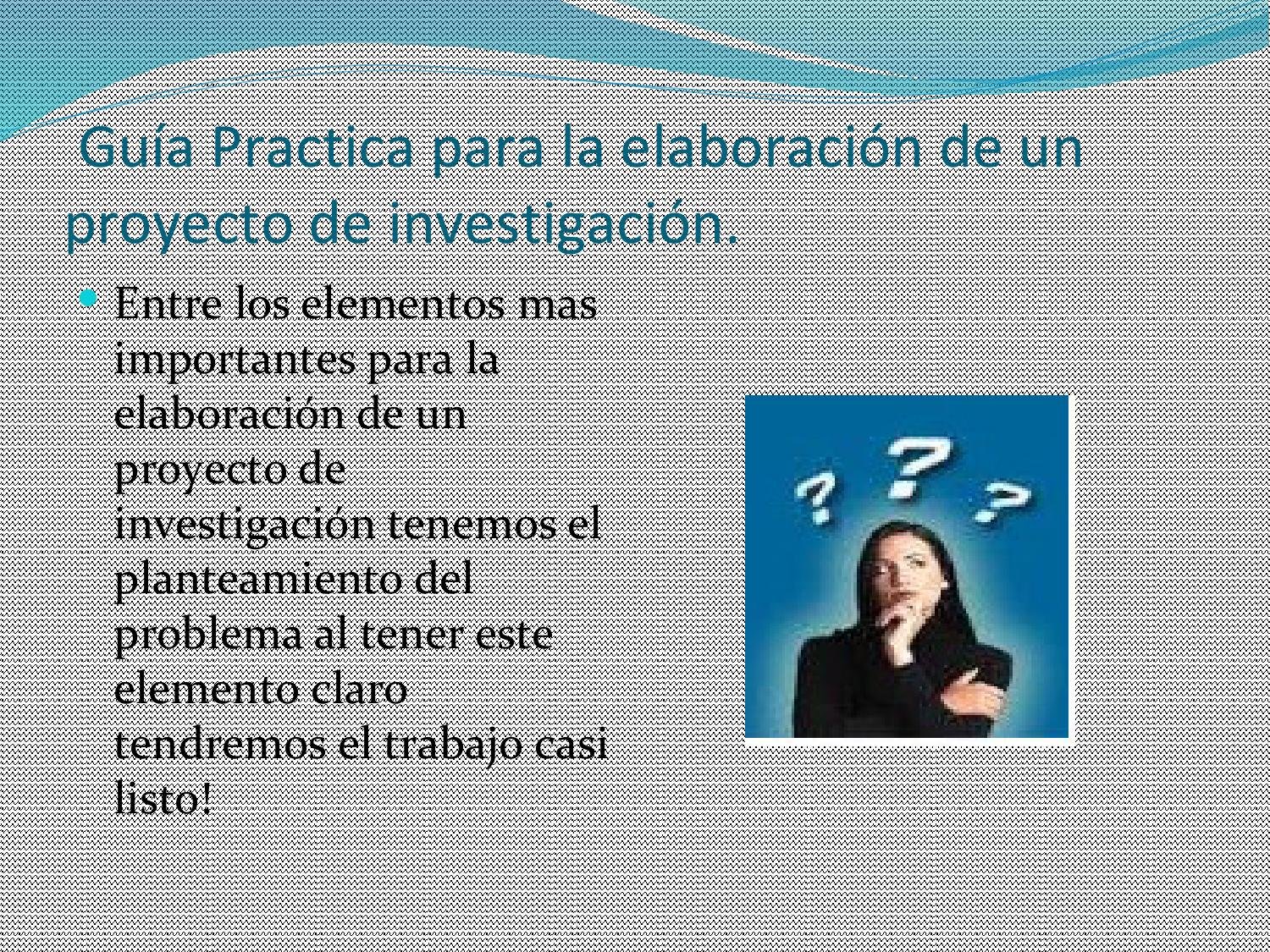 Guía práctica: Cómo trabajar con un proyecto