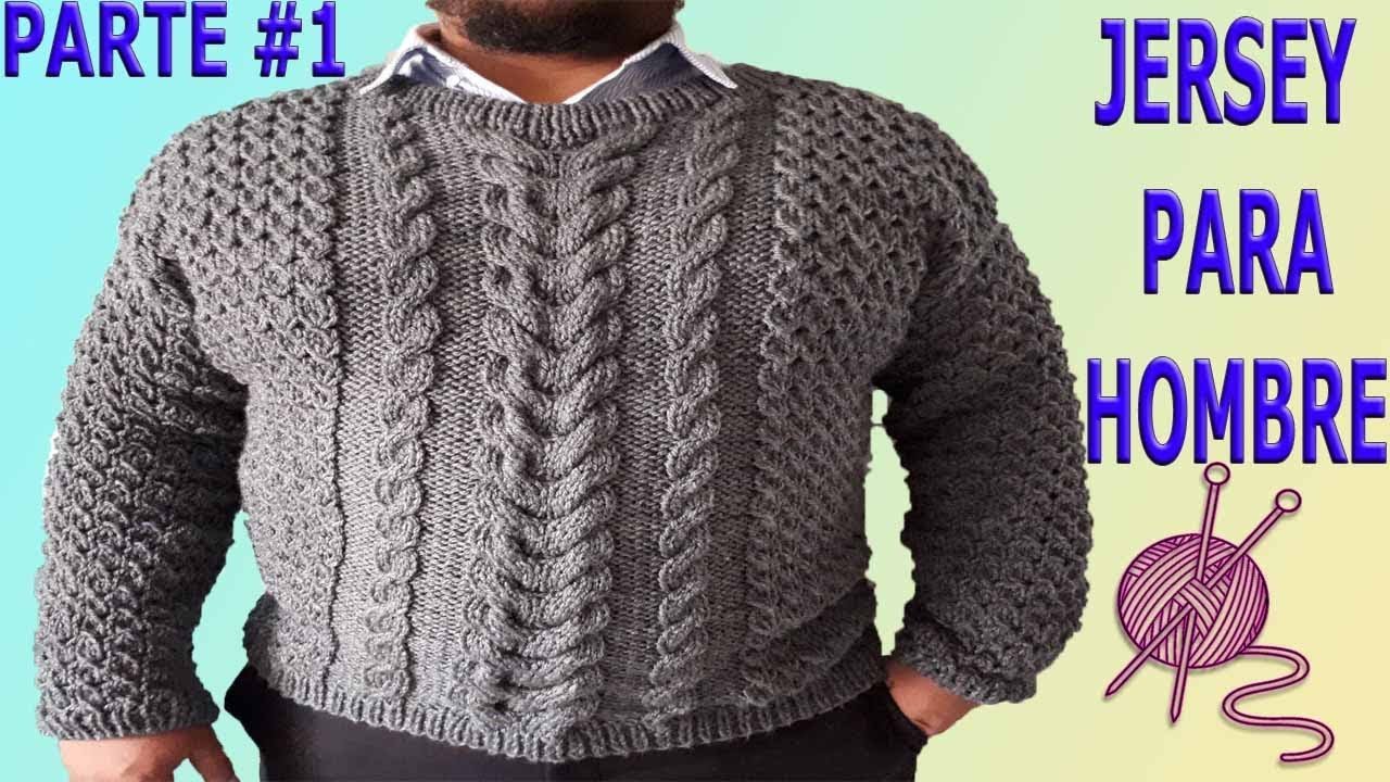 Jersey de hombre talla 52: ¿cuántas puntadas necesitas?