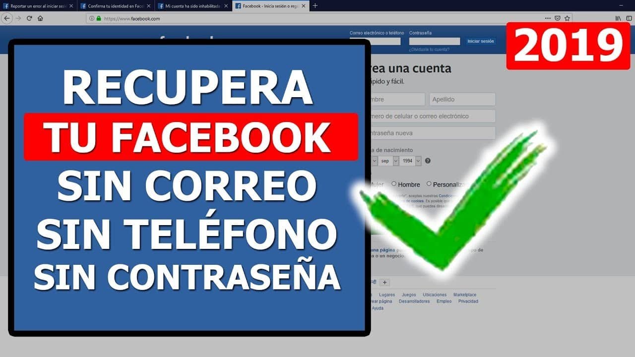 Recuperar acceso a Facebook sin teléfono: ¡Aprende cómo!