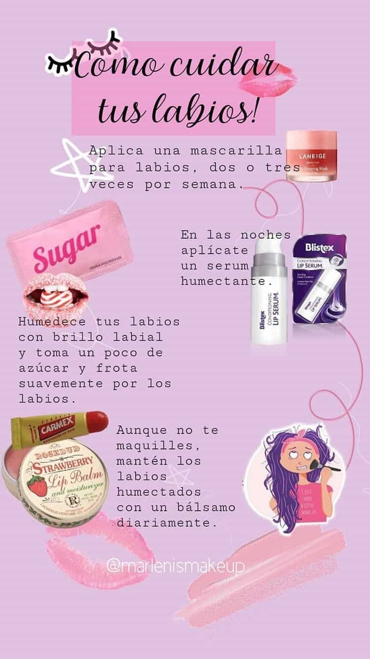 Tips naturales para cuidar tus labios