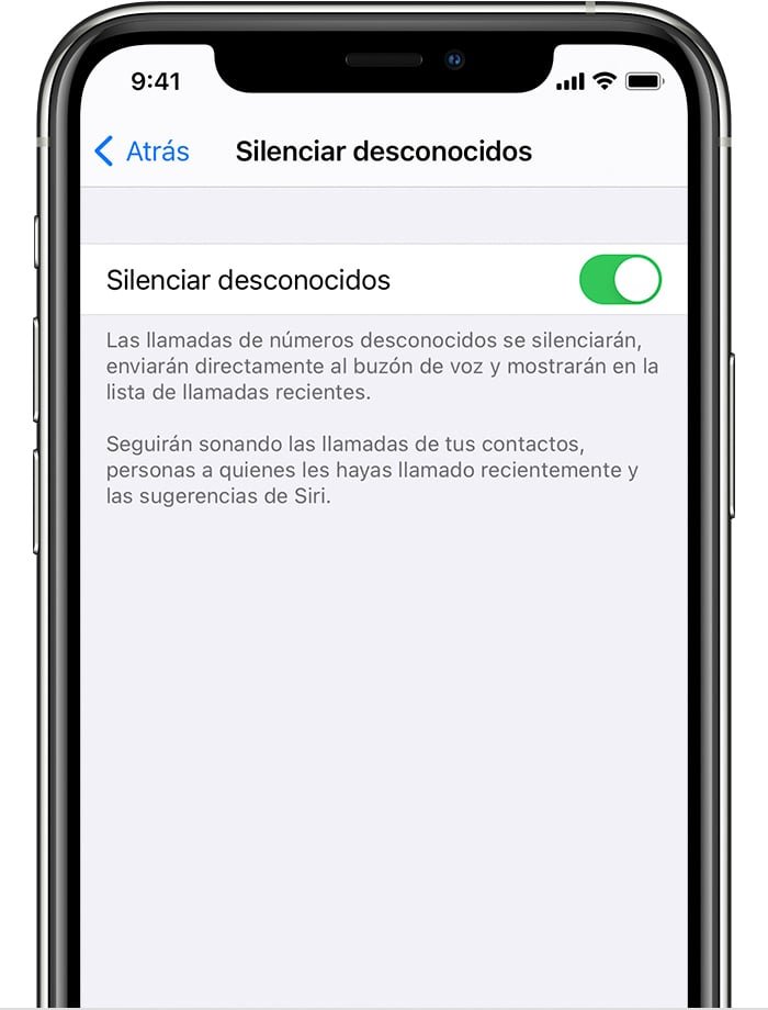 ¿Cómo bloquear todos los números desconocidos?