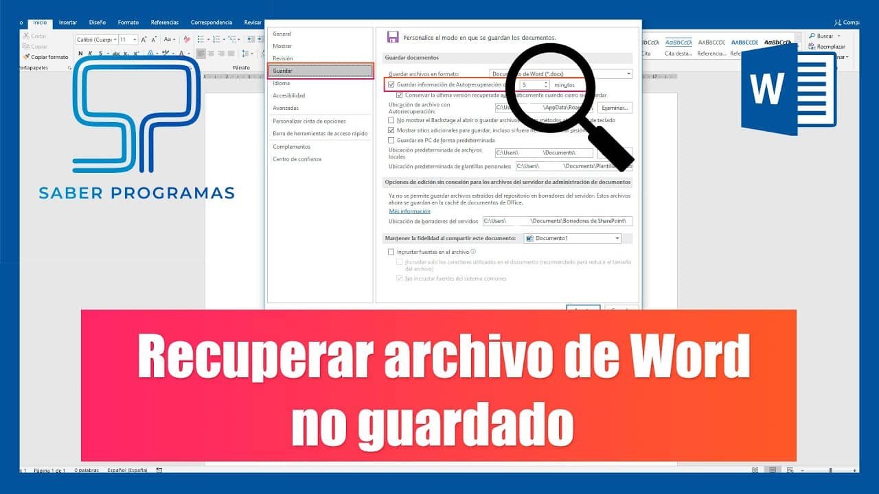 ¿Documento no se guarda? Aprende qué hacer