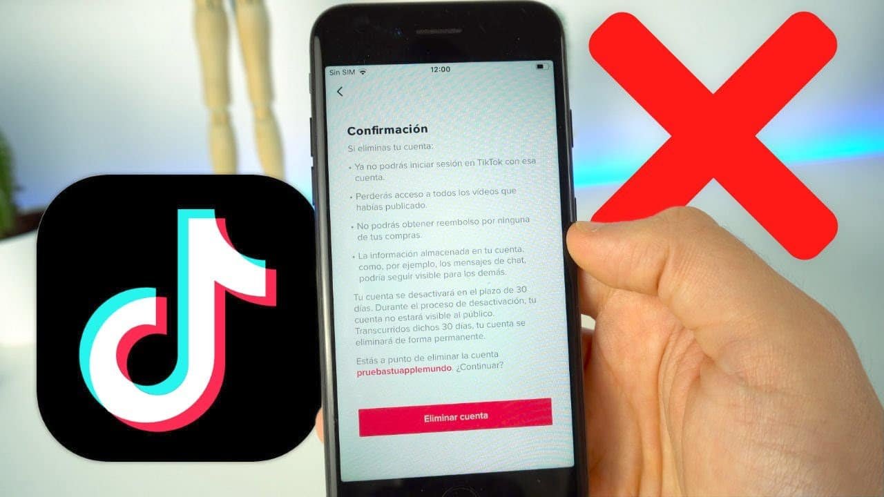 Elimina tu cuenta de Tik Tok fácilmente